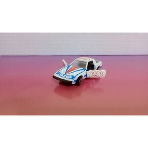 Vintage Zylmex Zee Toys White Mazda RX-7 #20 Racecar 1/64 Diecast Car P372